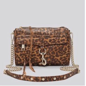 Rebecca minkoff leopard handbag
